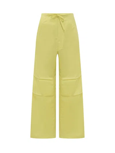 Darkpark Daisy Milit Trousers In Yellow