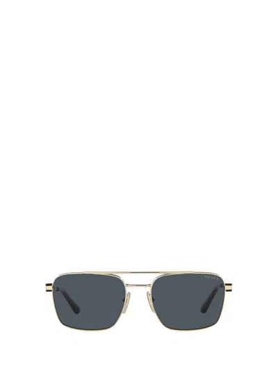 Prada Eyewear Sunglasses In Pale Gold