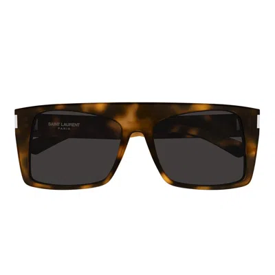 Saint Laurent Eyewear Sunglasses In Havana
