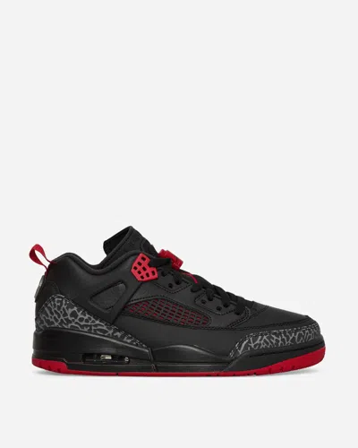Nike Air Jordan Spizike Low Sneakers Black / Gym Red In Grey