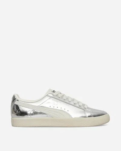Puma Clyde 3024 Sneakers Silver / Warm White In Multicolor