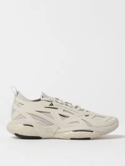Adidas By Stella Mccartney Panelled Lace-up Sneakers In White