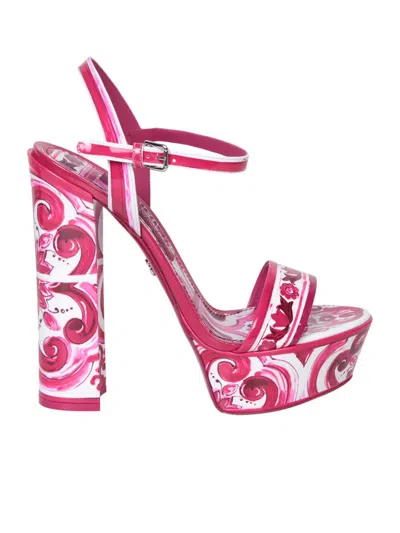 Dolce & Gabbana Sandals In Pink