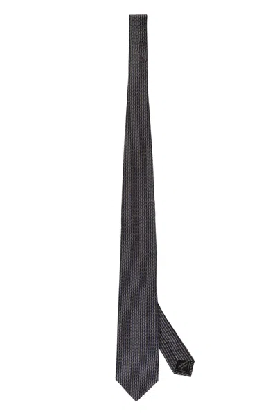 Brioni Silk Tie In Multicolor