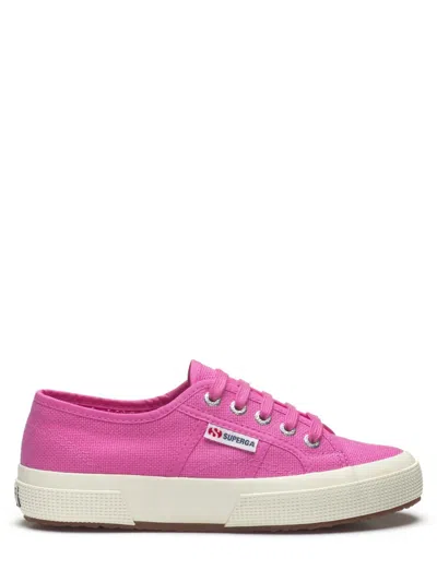 Superga Kids' Jcot Classic In Pink Fuchsia Avorio