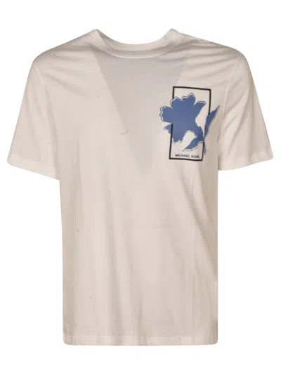 Michael Kors Logo Printed T-shirt In White