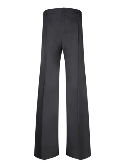 Dolce & Gabbana Wide Fit Black Trousers