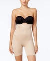 Spanx High-waisted Skinny Shaping Shorts In Natural