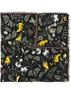 FENDI FLORAL EMBROIDERED SCARF,FXS2965IN12297468