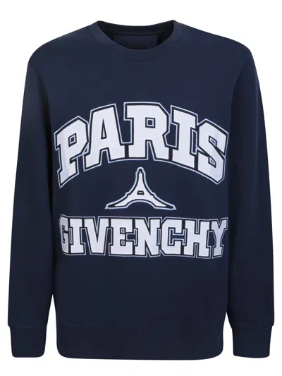 Givenchy Sweatshirts In Blue