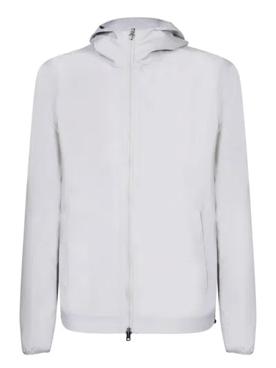 Herno Essence Bi-strech Ice Jacket In White
