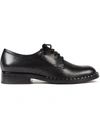 ASH STUDDED OXFORD SHOES,WILCO05 BLACK
