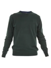 TRUSSARDI TRUSSARDI WOOL AND COTTON BLEND SWEATER,52M00 159