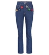 ATTICO ATTICO SEQUINED HIGH-WAISTED JEANS,P00269995