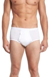 HANRO COTTON PURE BRIEFS WITH FLY,73630