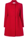 RED VALENTINO CLASSIC FITTED COAT,NR3CA1850F012293289