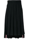 THOM BROWNE TENNIS COLLECTION DROPPED BACK PLEATED SKIRT,FGC400A0231212301185