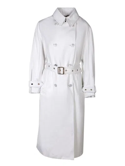 Moorer Trench Coats In White