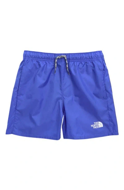 The North Face Kids' Never Stop Woven Shorts In Solar Blue