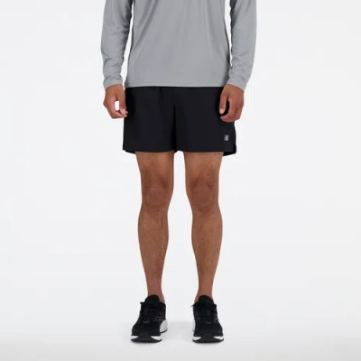 New Balance Mens  Ac Seamless 5" Lined 2n1 Shorts In Black