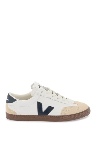 Veja Volley Sneakers In White And Black