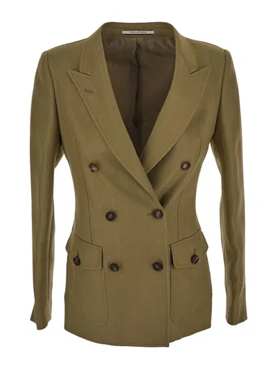 Tagliatore Jacket In Green