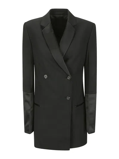 Helmut Lang Tuxedo Jacekt In Black