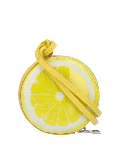 Jw Anderson Mini Lemon Bag - Leather Crossbody Bag In Yellow