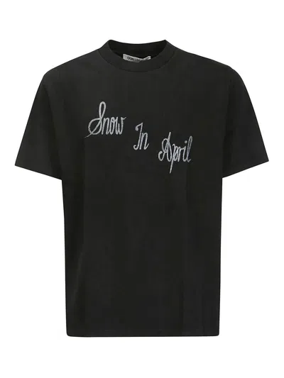 Our Legacy Cotton Crew-neck T-shirt In Black