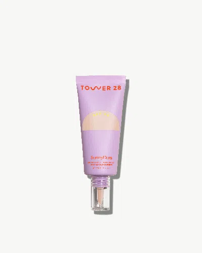 Tower 28 Sunnydays Tinted Spf Sunscreen Foundation In White