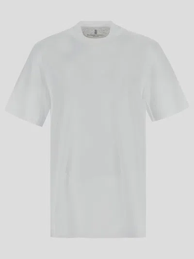 Brunello Cucinelli T-shirt In White