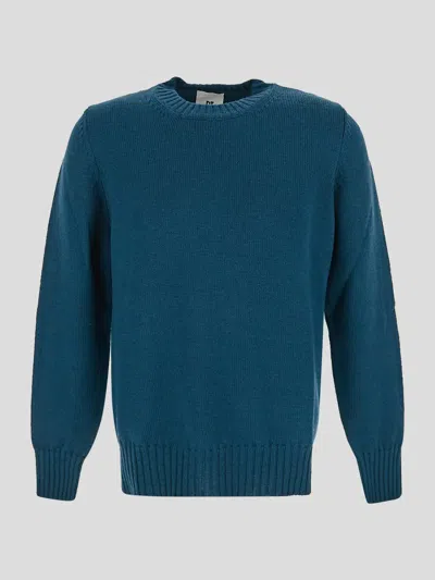 Pt Torino Sweaters In Blue