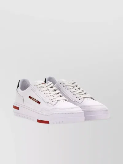 Polo Ralph Lauren Leather Sneakers In White