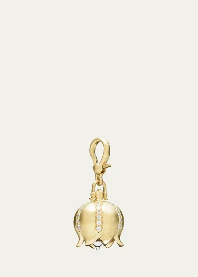 Paul Morelli 18k Diamond Bell Charm