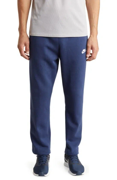 Nike Sportswear Club Fleece Bv2707-410 Men's Midnight Navy Sweatpants Ncl678 In Blue