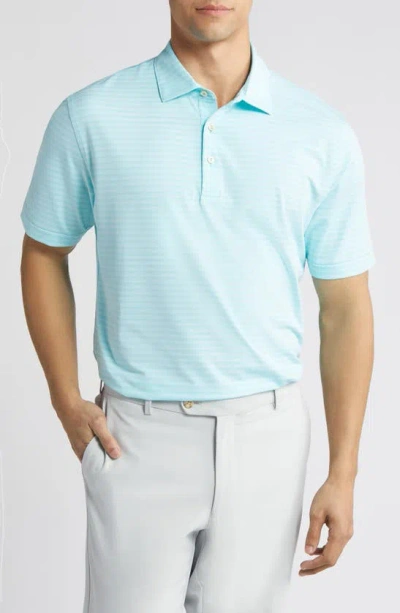 Peter Millar Men's Crown Sport Show Me The Way Performance Jersey Polo In Cabana Blue