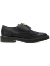 GIUSEPPE ZANOTTI MANUEL ZIP-UP BROGUES,IU7008900112277463