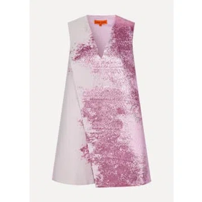 Stine Goya Tamar Dress In Impressionist Wild Rose Bloom