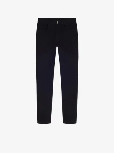 Givenchy Slim Fit Jeans In Denim In Black