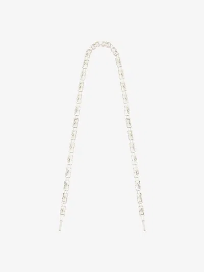 Givenchy G Cube Chain Strap In Metal In Black