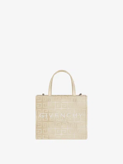 Givenchy Mini G Tote Shopping Bag In 4g Lurex Embroidery In Multicolor