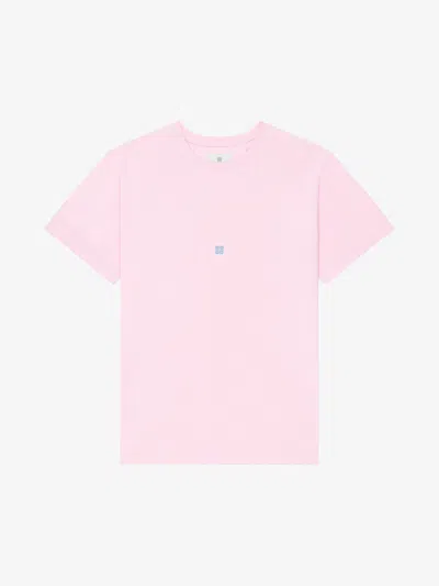 Givenchy T-shirt In Cotton With  Flamingo Print In Pink