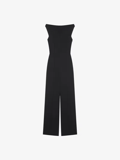 Givenchy Sleeveless Jumpsuit In Wool In Black