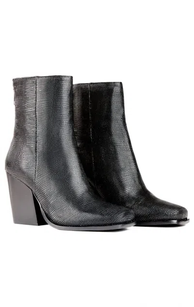 Seychelles Every Time You Go Boot In Black Lizard