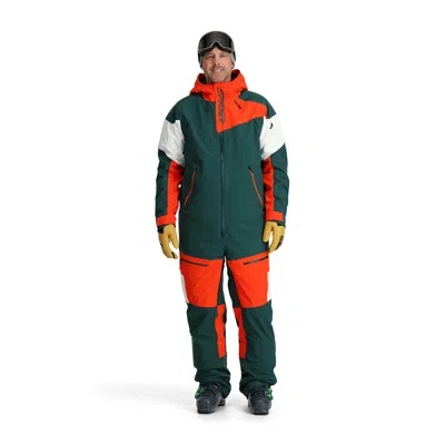 Spyder Mens Utility Snowsuit - Cypress Green In Multi