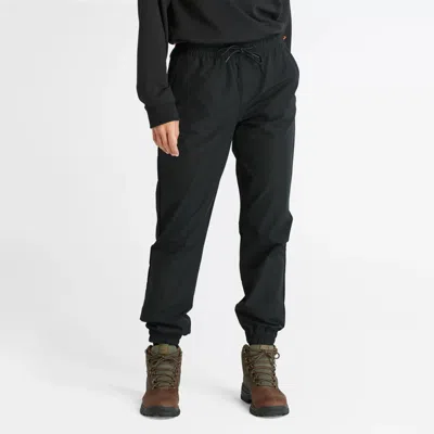 Timberland Women's Woven Jogger Pants In Black