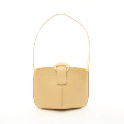 Pre-owned Louis Vuitton Revli Epi Vanilla Shoulder Bag Leather Ivory In Multi