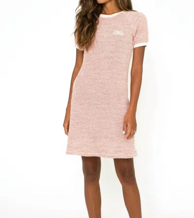 Sol Angeles Baja Terry Dress In Terra In Pink