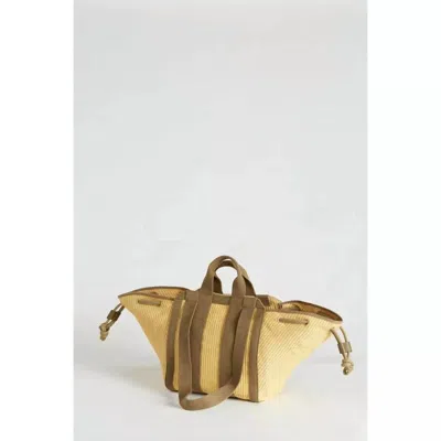 Inoui Editions Croisiere Sac Bag In Moisson Natural In Yellow