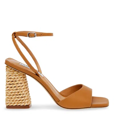 Steve Madden Rozlyn Tan Leather In Brown